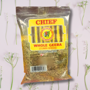 Chief brand Whole Geera 85 gr